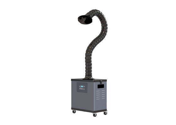 Solo extractor 235m3/h del humo de la soldadura del brazo 80W de la succión