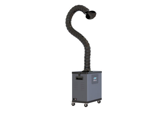 Solo extractor 235m3/h del humo de la soldadura del brazo 80W de la succión