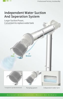 colector de polvo ULTRAVIOLETA del plasma de la lámpara del aerosol 315m3/H de la unidad dental de la succión