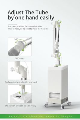 colector de polvo ULTRAVIOLETA del plasma de la lámpara del aerosol 315m3/H de la unidad dental de la succión