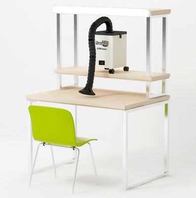 Extractor del humo para el laser del CO2 que corta la máquina que suelda de marcado con el tubo del filtro de 3 capas y de bambú