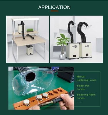 Extractor del humo del soporte 70W Moxibustion para el salón de belleza