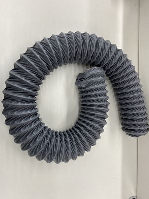 manguera negra de la extracción del gas de soldadura de los accesorios del extractor del humo de 75m m