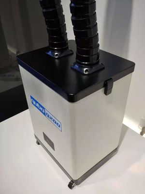 purificador del aire del salón del brazo ROHS del extractor dos del humo del salón del clavo 150w