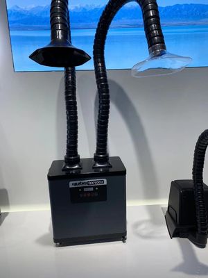 purificador sin cepillo del aire del motor de DC del extractor del humo del clavo 2200r/min para el salón del clavo