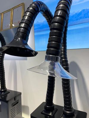 purificador sin cepillo del aire del motor de DC del extractor del humo del clavo 2200r/min para el salón del clavo