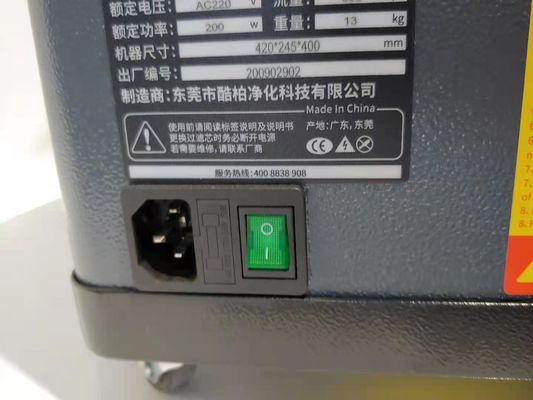 Mueble del extractor del humo del corte del laser del brazo ROHS de la succión doble