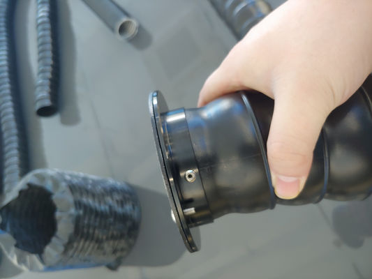 Tamaño estándar de la longitud 65m m del humo de los accesorios flexibles del extractor