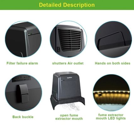 extractor de 5800r/Min Desktop Mini Solder Fume