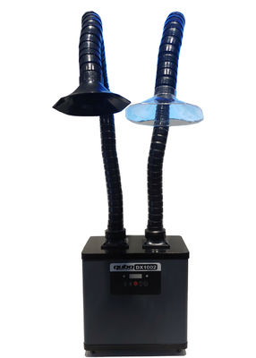Ruedas universales del extractor del humo del laboratorio de los brazos 200W de la succión doble