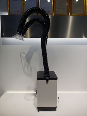 Filtro firme del extractor del humo de la soldadura 11kg con la alarma ligera