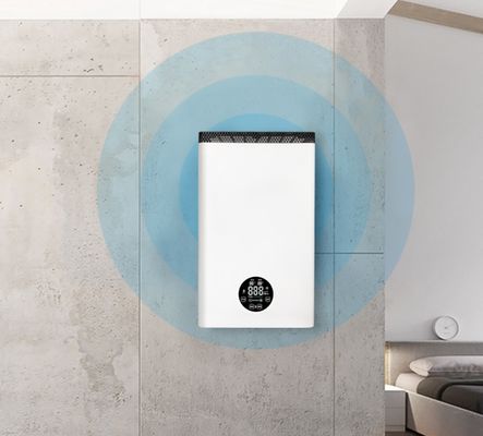Purificador montado en la pared del aire 280M3/H con el sensor PM2.5