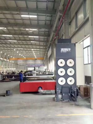 7500W pulsan colector de polvo trasero del laser que sopla para la carpintería