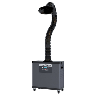 Extractor del humo de Chip Control Benchtop Nail Salon del microordenador